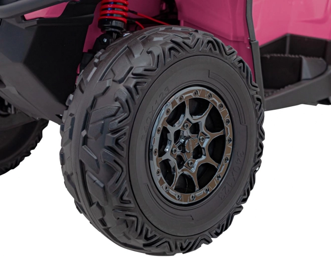 Ružová štvorkolka Can-Am Outlander ATV