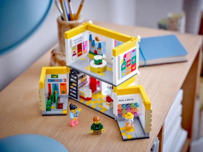 Miniatúrny LEGO obchod