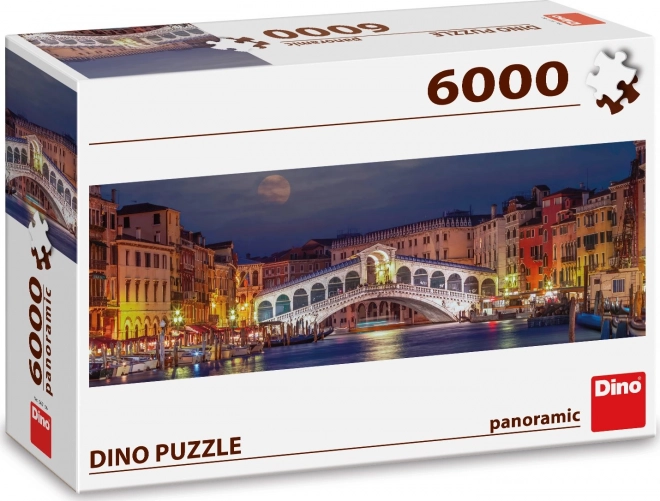 Panoramatické puzzle Most Rialto 6000 dielikov