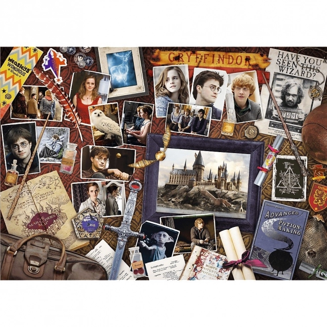 Puzzle Harry Potter: Vzpomienky na Rokfort 500 dielikov