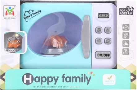 Detská mikrovlnná rúra na batérie HAPPY FAMILY
