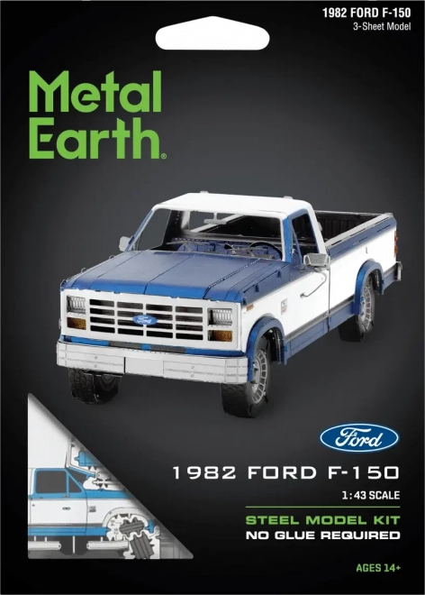 Kovové 3D Puzzle Ford F-150 Truck 1982