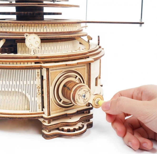 Robotime 3D drevené puzzle slnečná sústava Orrery