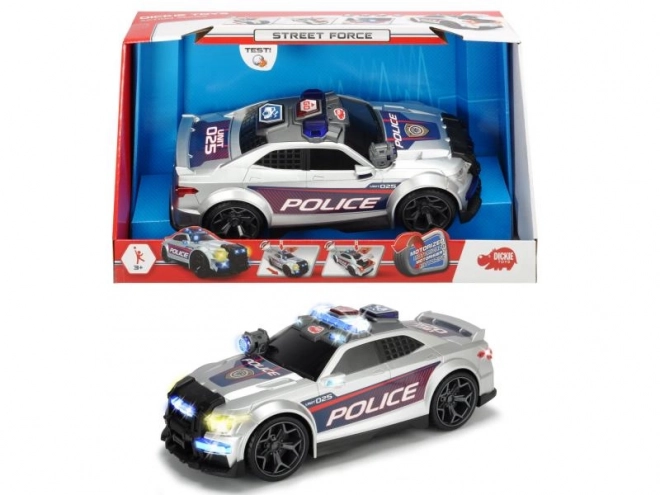 Policajné auto Street Force s efektmi