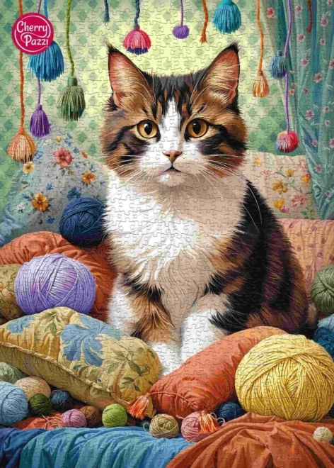 Cherry Pazzi puzzle Mačka v priadzi