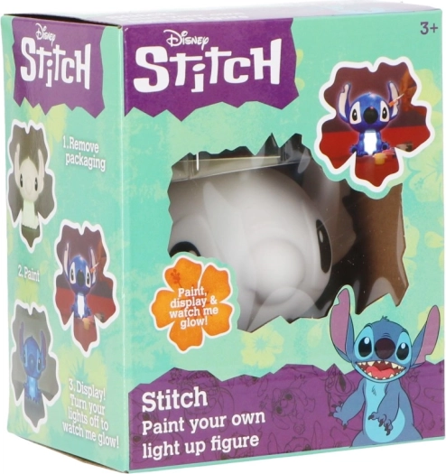 Kreatívna svietiaca figúrka Lilo a Stitch