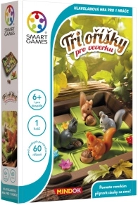 smart games tri oriešky pre veveričku hlavolam