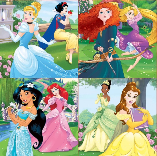 Puzzle DISNEY princezné Educa 4v1