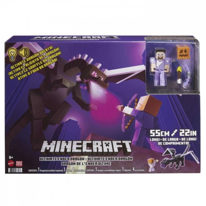 Set figúrok Minecraft Mocný Koniec Draka so zvukmi