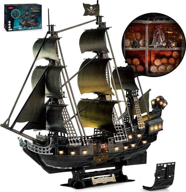 3D puzzle LED Kráľovná Anna