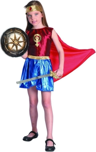 Šaty na karneval - Hrdinka