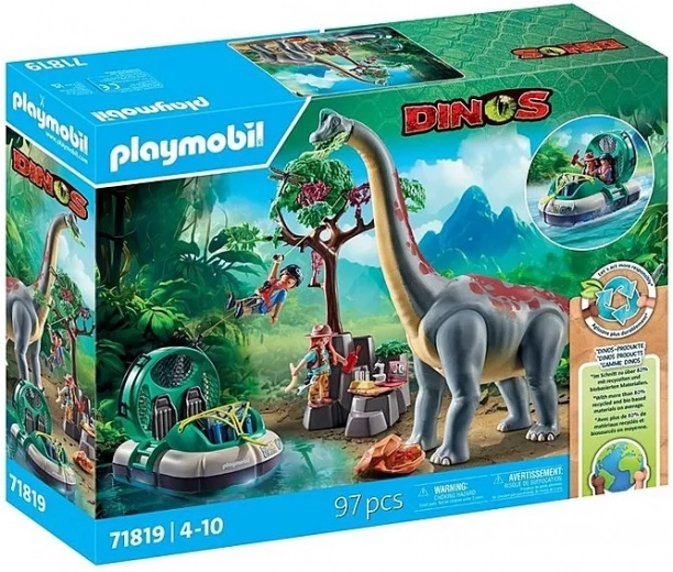 Akčné vznášadlo pre vodné expedície