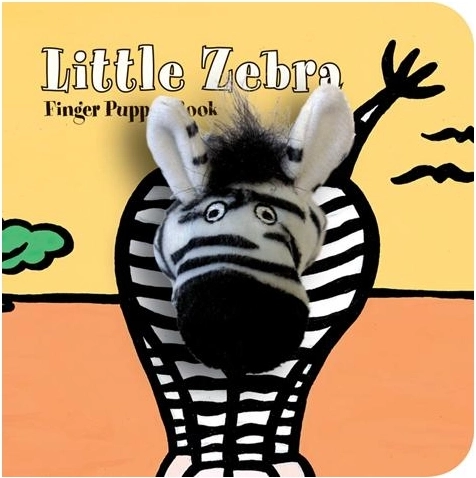 Bábková knižka Malá zebra