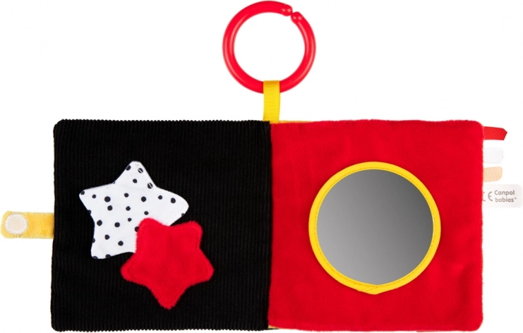 Kontrastné stránky a zrkadielko na stimuláciu zraku