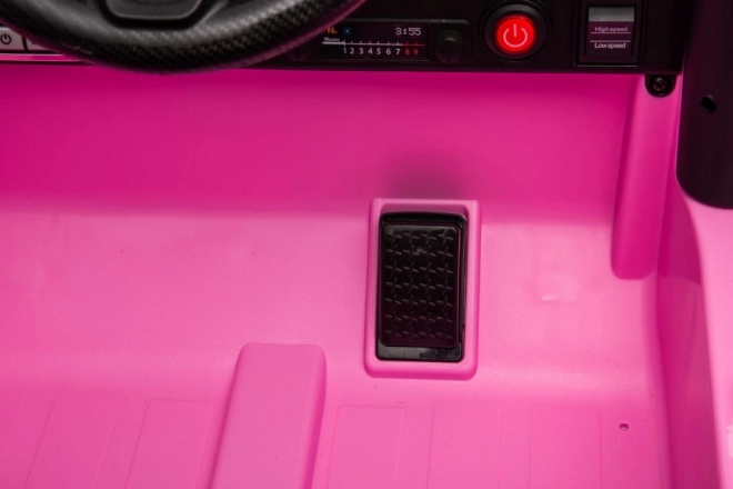 Auto na akumulátor Toyota FJ ružové 4x4