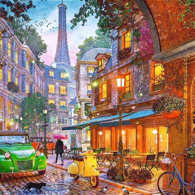 TREFL Puzzle Čajový čas: Kaviareň v Paríži 500 dielikov