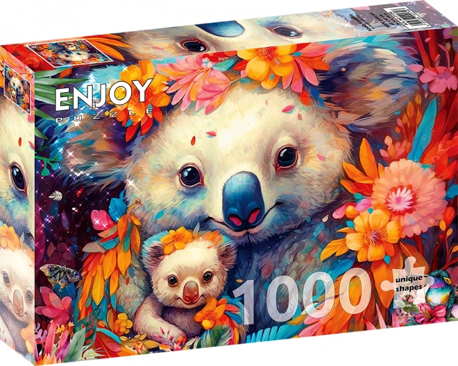 Puzzle Mazlení s koalou 1000 dielikov