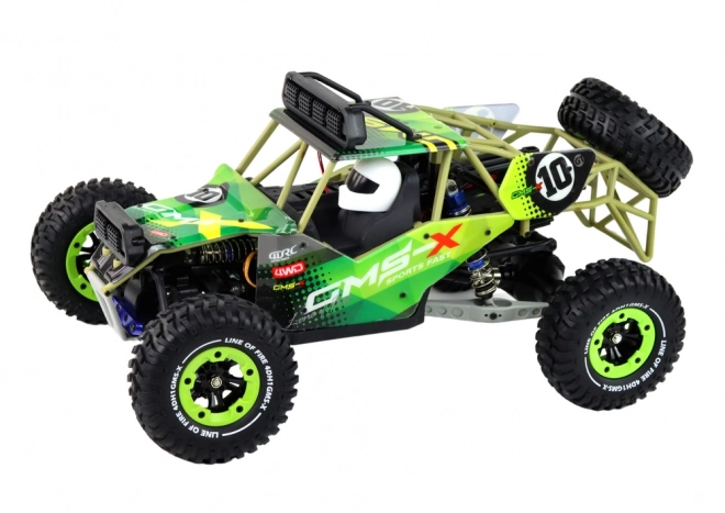 Zelené Off-Road RC Terénne Auto na Diaľkové Ovládanie