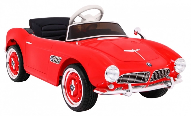 Detské elektrické auto BMW 507 Retro červené