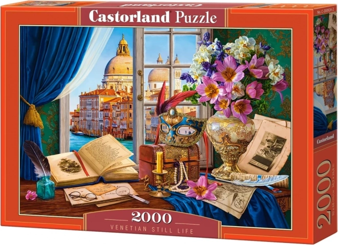 Puzzle 2000 dielikov Benátky zátišie