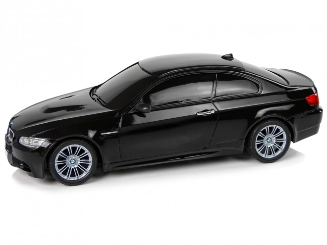 Zábavný RC model BMW M3 čierny s diaľkovým ovládačom