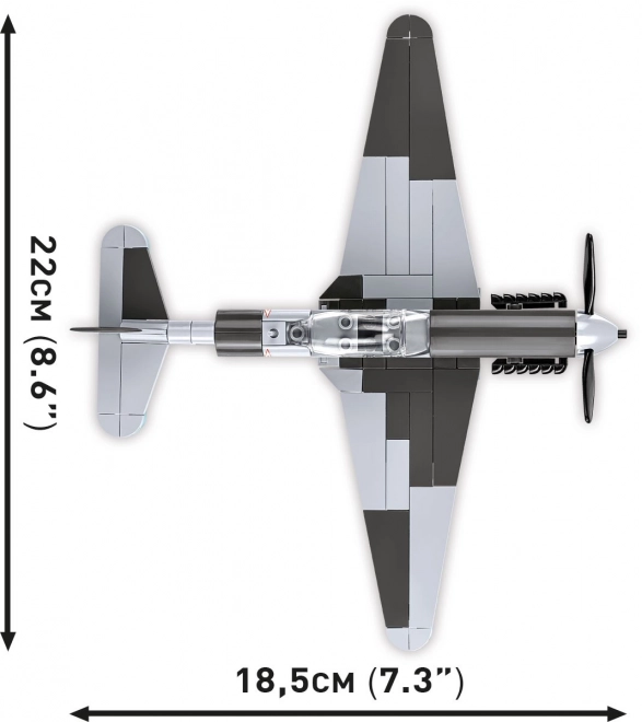 Stavebnica lietadla Yak-1b