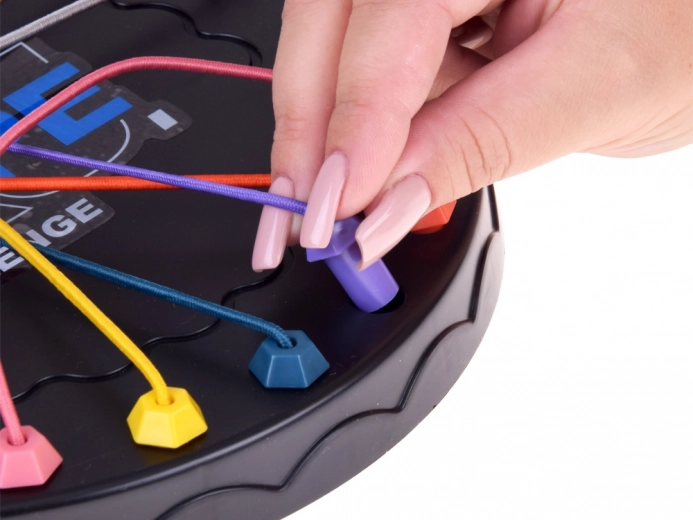 Intuitívna manipulácia s farebnými šnúrkami