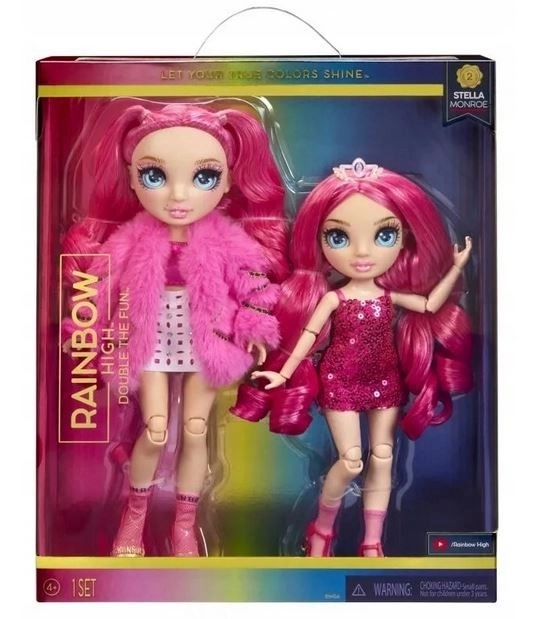 Bábika Rainbow High Stella Monroe 2-pack