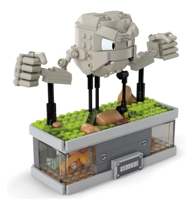 Pokémon Mini Motion Geodude Stavebnica