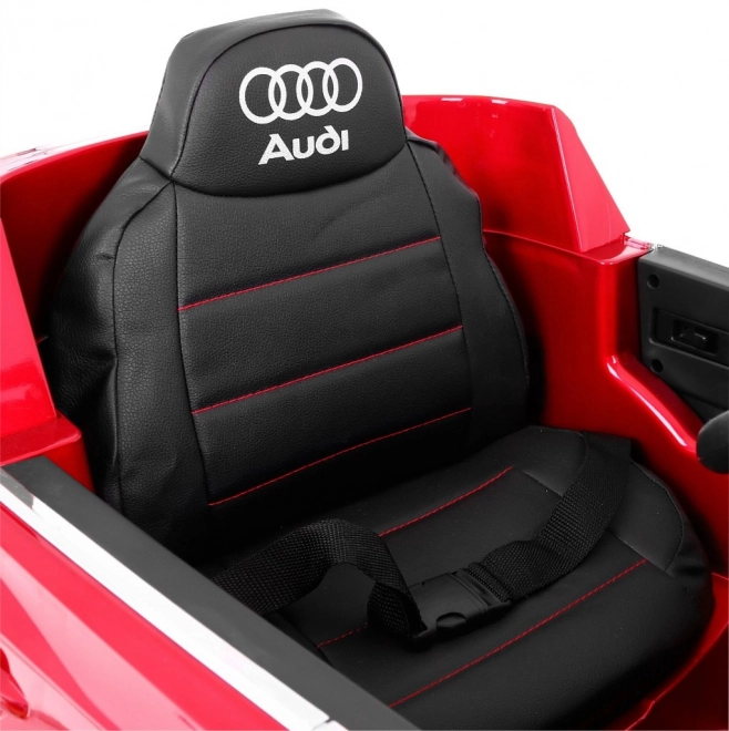 Audi Q7 S-Line na akumulator červený