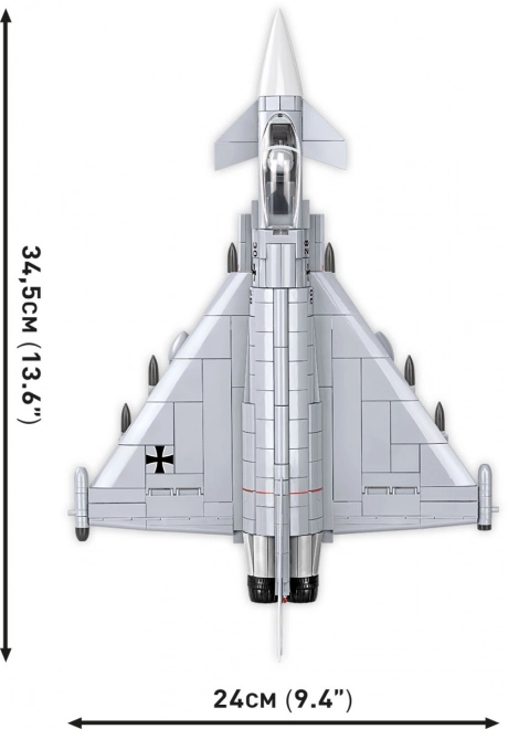 Cobi ozbrojené sily Eurofighter Typhoon Nemecko 1:48