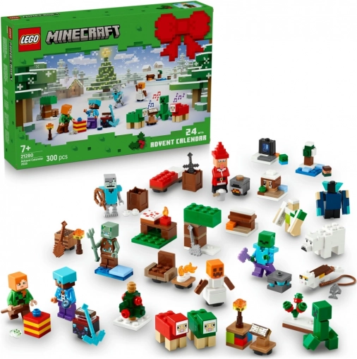 lego minecraft adventný kalendár 2025
