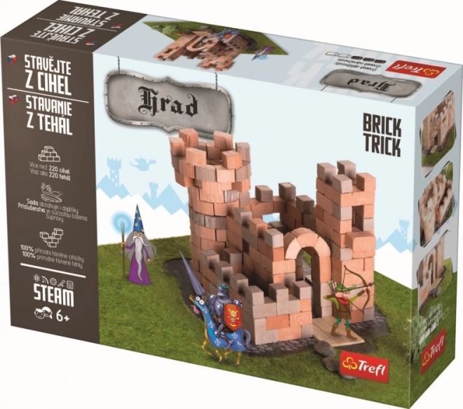 Hrad z reálnych tehál TREFL Brick Trick