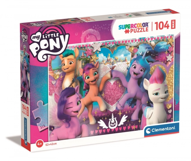 Puzzle My Little Pony: Láskyplní poníci Maxi 104 dielikov