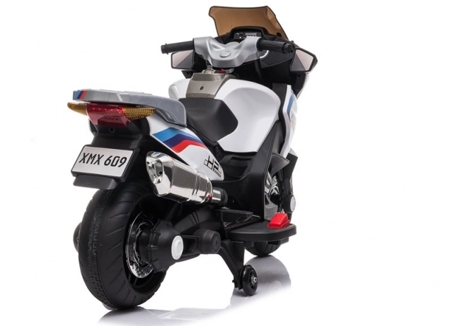 Detská akumulátorová motorka XMX609 biela