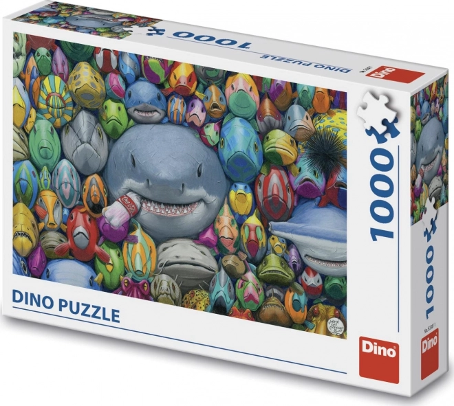 Farebné rybičky puzzle 1000 dielikov