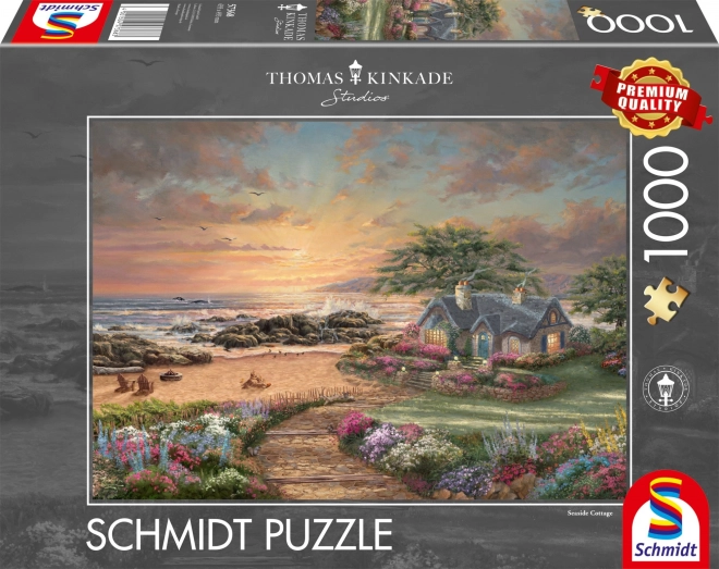 Puzzle Chalúpka na pobreží 1000 dielikov