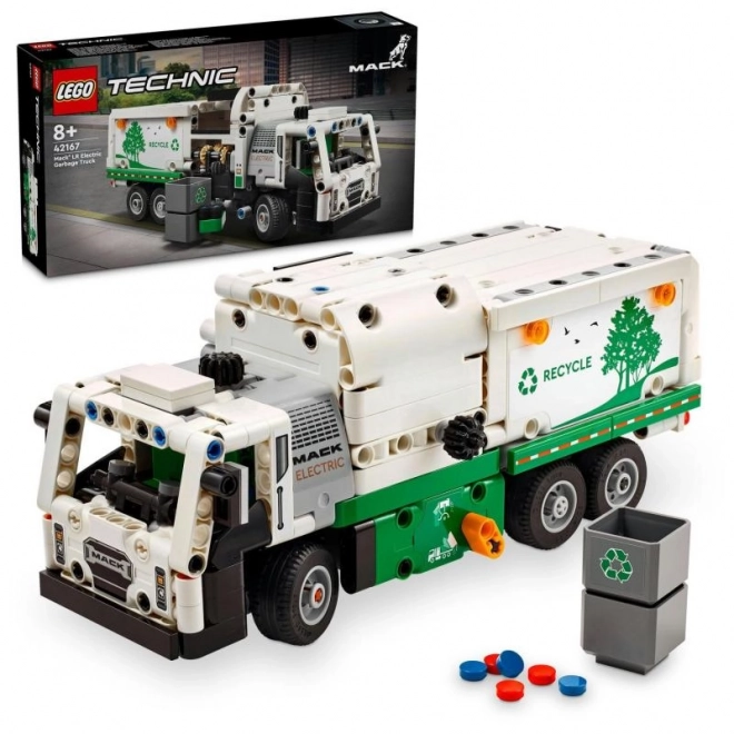 Lego Technic smetiarske auto Mack LR Electric