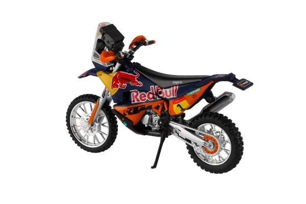 Model motocyklu Bburago Red Bull KTM Rally Dakar 2019 v mierke 1:18