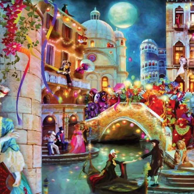 Clementoni Puzzle Karnevalový Mesiac 1000 dielikov