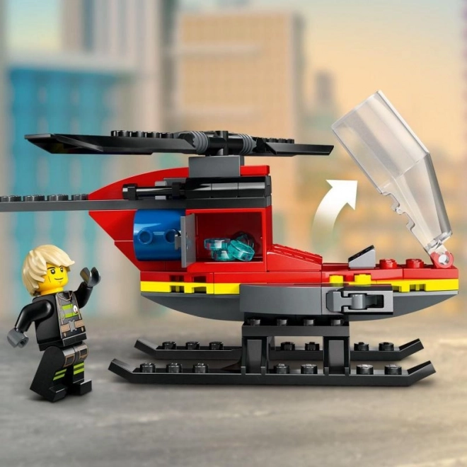 Lego City Hasičský záchranný vrtuľník