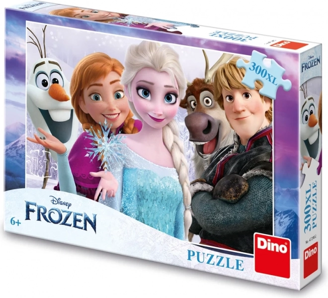 Puzzle Ľadové kráľovstvo: Dobrodružstvá XL 300 dielikov