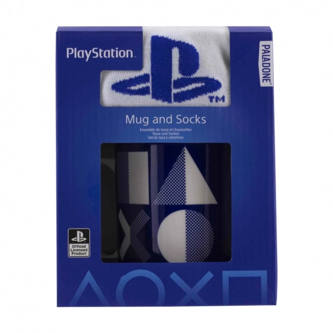 Set Playstation hrnček a ponožky