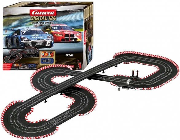 Autodráha Carrera Digital 124 DTM Full Speed 9,3 m