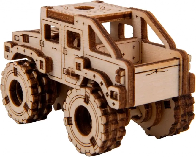 Drevené 3D puzzle - model Monster Truck