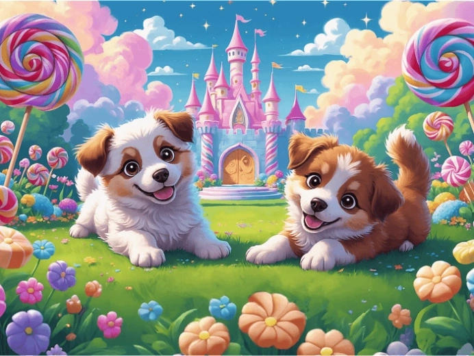 Trefl puzzle Svet plný úsmevov 30 dielikov