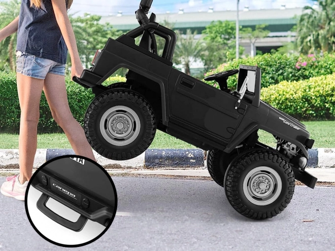 Detské elektrické auto Toyota Land Cruiser – Šedá