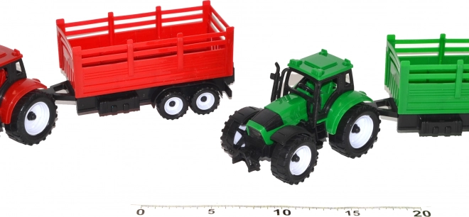 Traktor s vlečkou pre deti