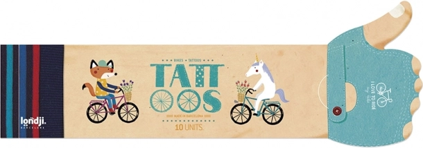 Dočasné tetovanie Na bicykli