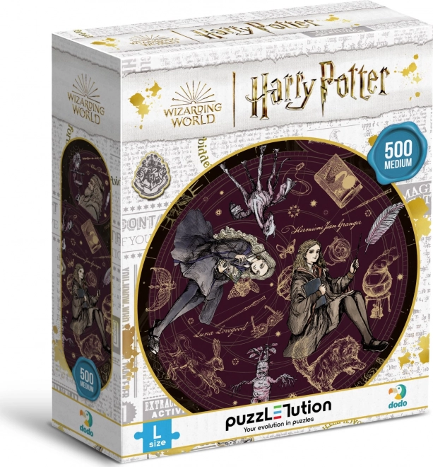 Puzzle DODO Harry Potter: Brumbál, Hermiona a Lenka 500 Dielikov